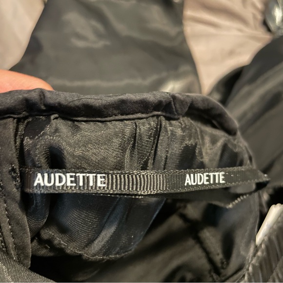 Audette Black Cargo Jogger Sheer Pants XS - Picture 15 of 16